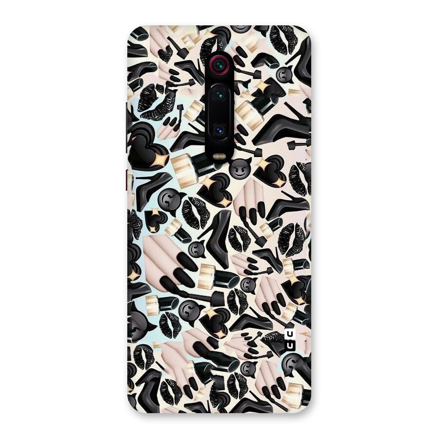 All Black Love Back Case for Redmi K20