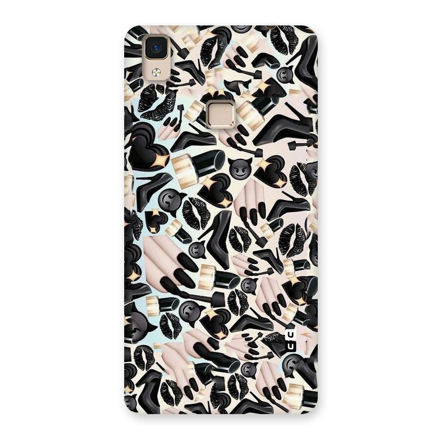 All Black Love Back Case for V3 Max