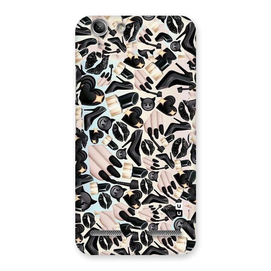 All Black Love Back Case for Vibe K5