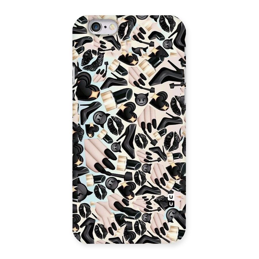 All Black Love Back Case for iPhone 6 6S