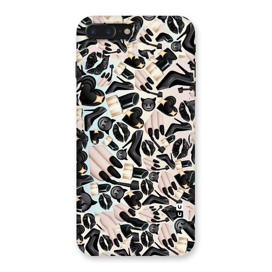All Black Love Back Case for iPhone 7 Plus