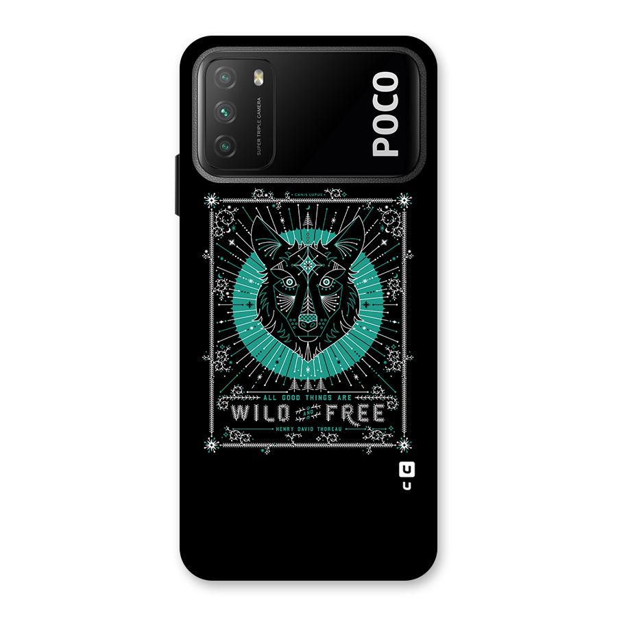 All Good Things Wild and Free Back Case for Poco M3