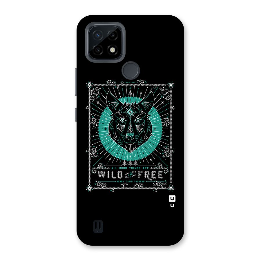 All Good Things Wild and Free Back Case for Realme C21