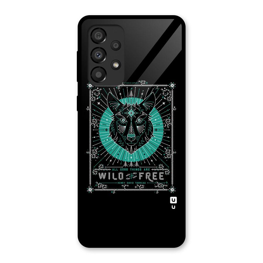 All Good Things Wild and Free Glass Back Case for Galaxy A33 5G