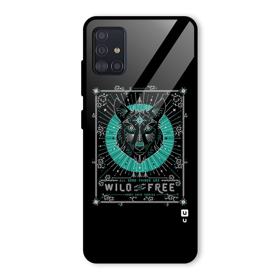 All Good Things Wild and Free Glass Back Case for Galaxy A51