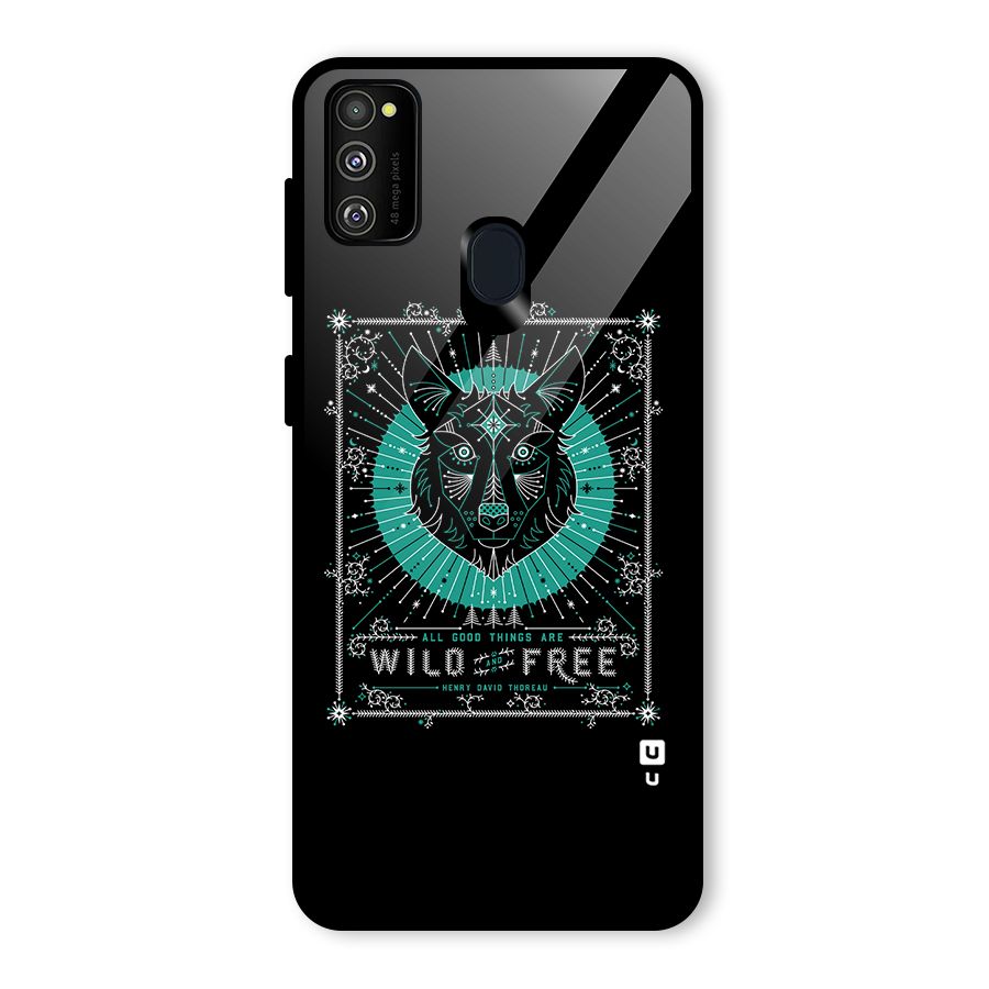 All Good Things Wild and Free Glass Back Case for Galaxy M30s