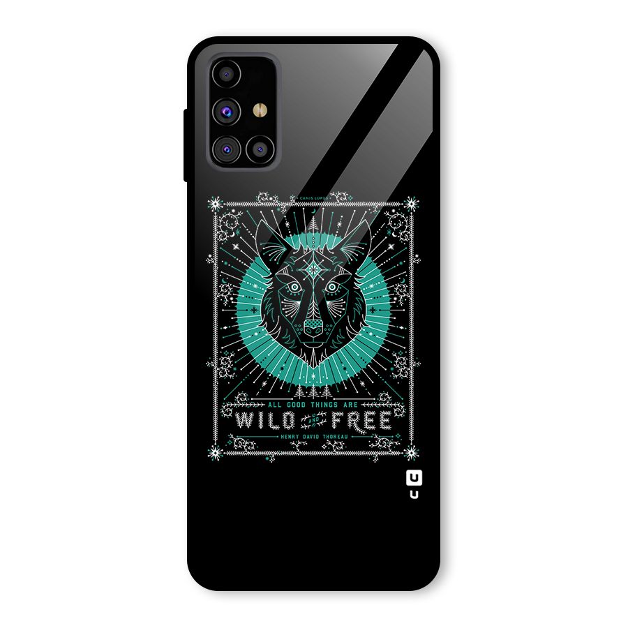 All Good Things Wild and Free Glass Back Case for Galaxy M31s