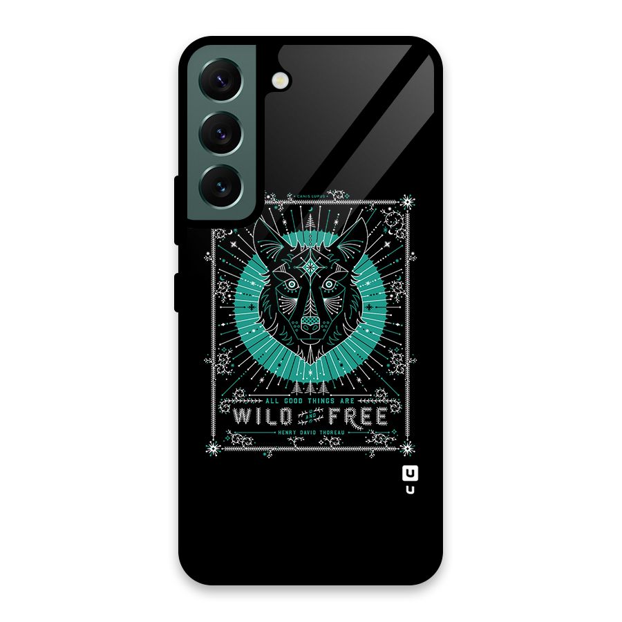 All Good Things Wild and Free Glass Back Case for Galaxy S22 5G