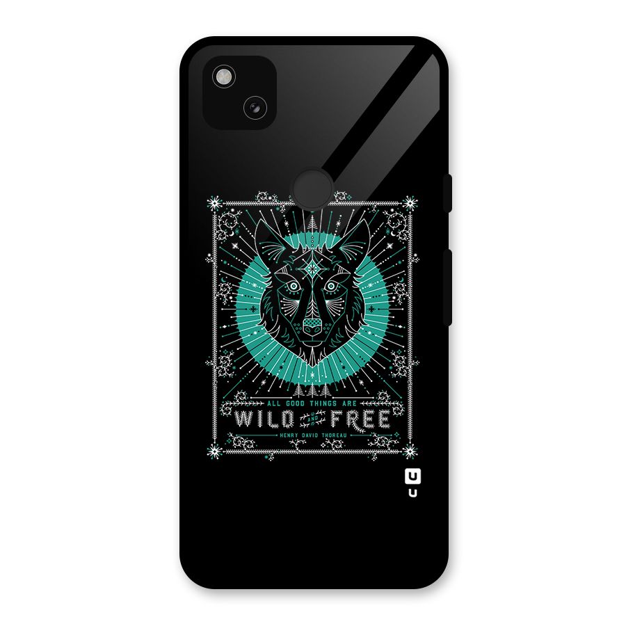 All Good Things Wild and Free Glass Back Case for Google Pixel 4a