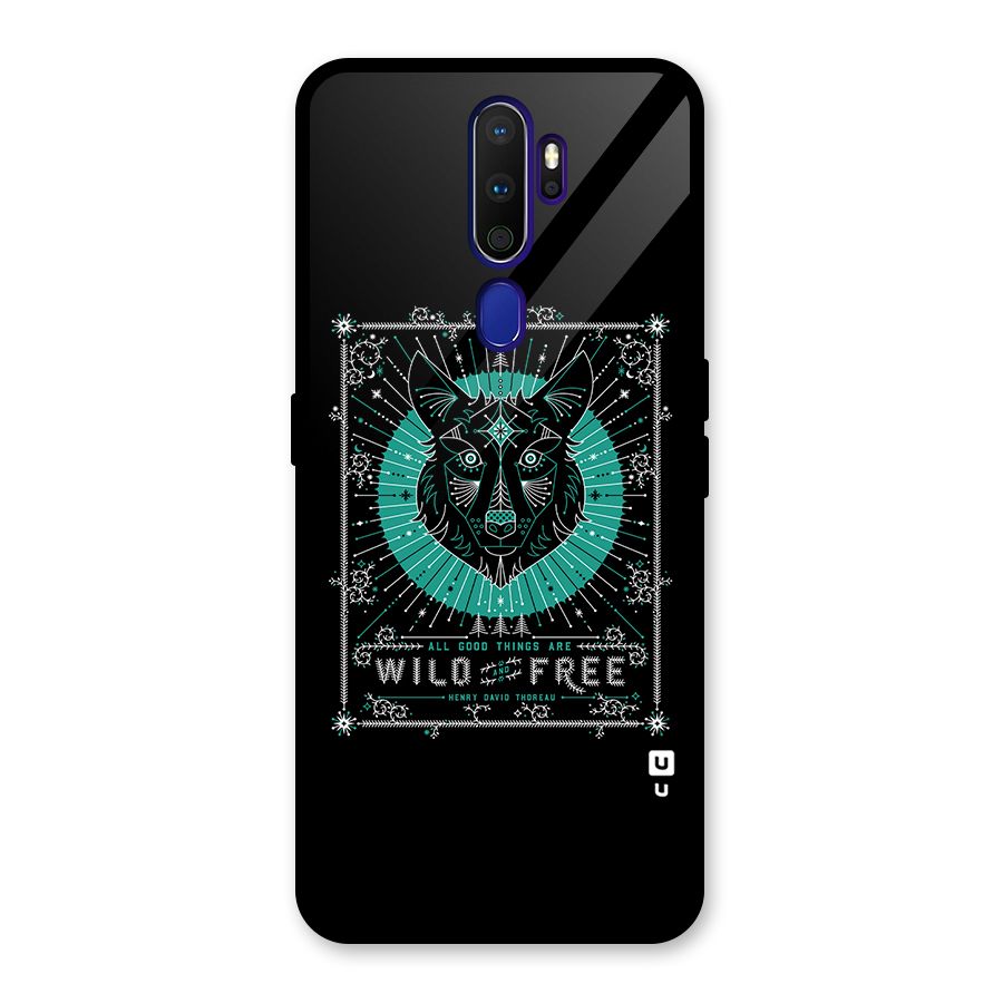 All Good Things Wild and Free Glass Back Case for Oppo A9 (2020)