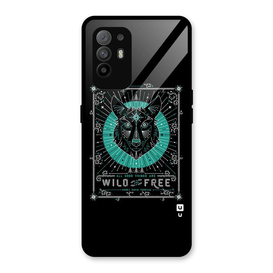 All Good Things Wild and Free Glass Back Case for Oppo F19 Pro Plus 5G