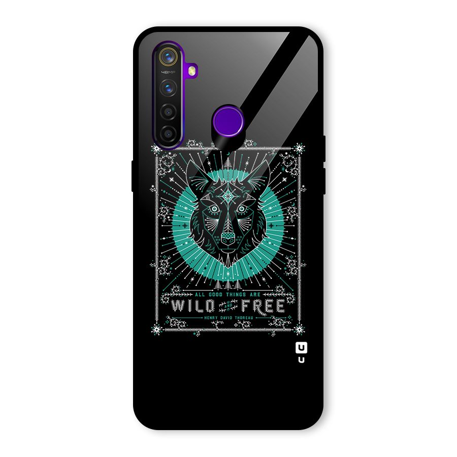 All Good Things Wild and Free Glass Back Case for Realme 5 Pro