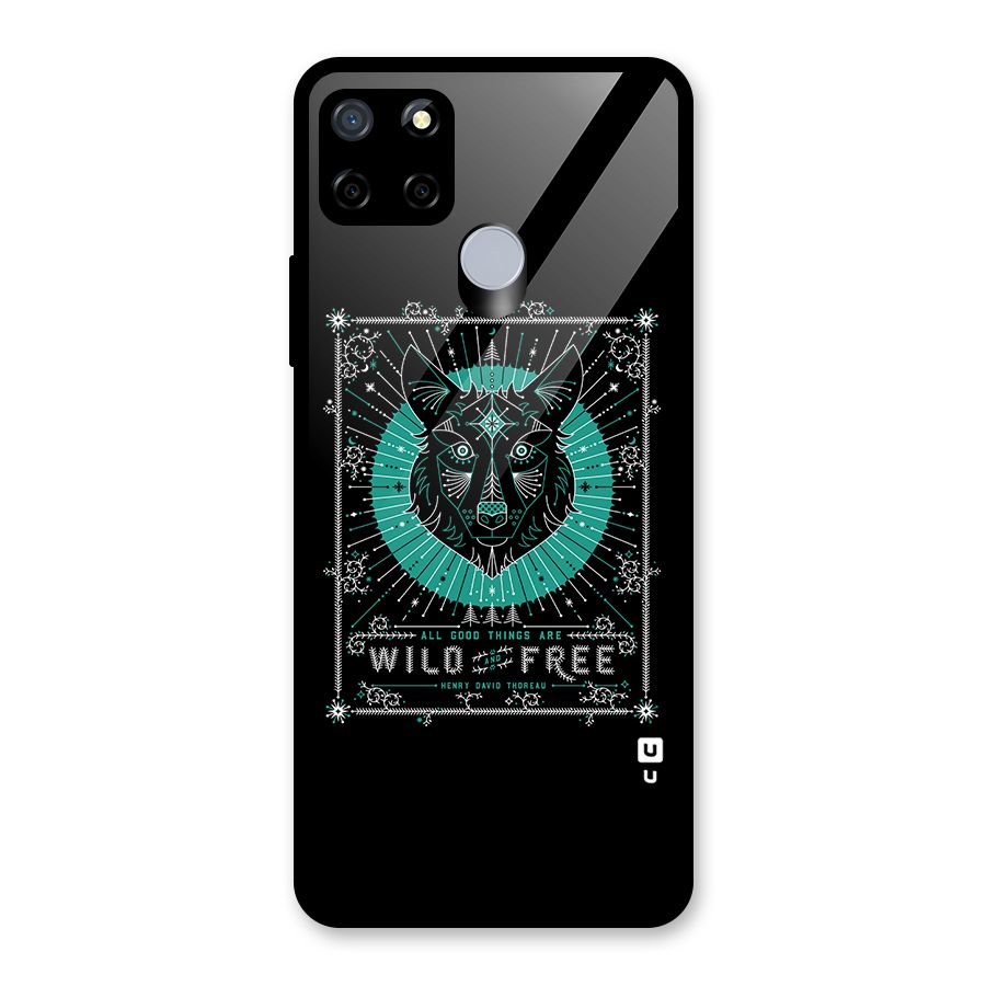 All Good Things Wild and Free Glass Back Case for Realme Narzo 20