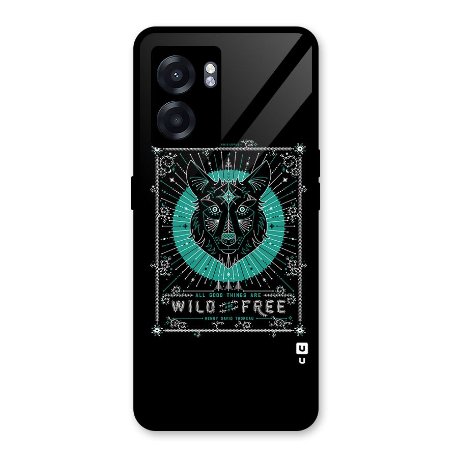 All Good Things Wild and Free Glass Back Case for Realme Narzo 50 5G