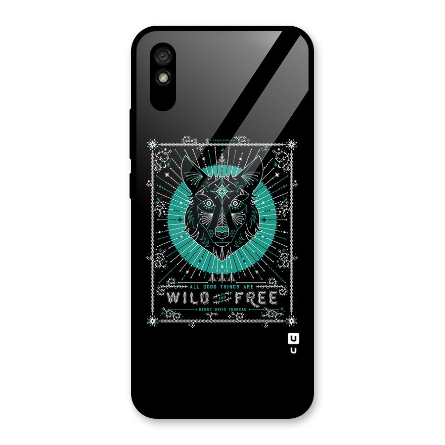 All Good Things Wild and Free Glass Back Case for Redmi 9i