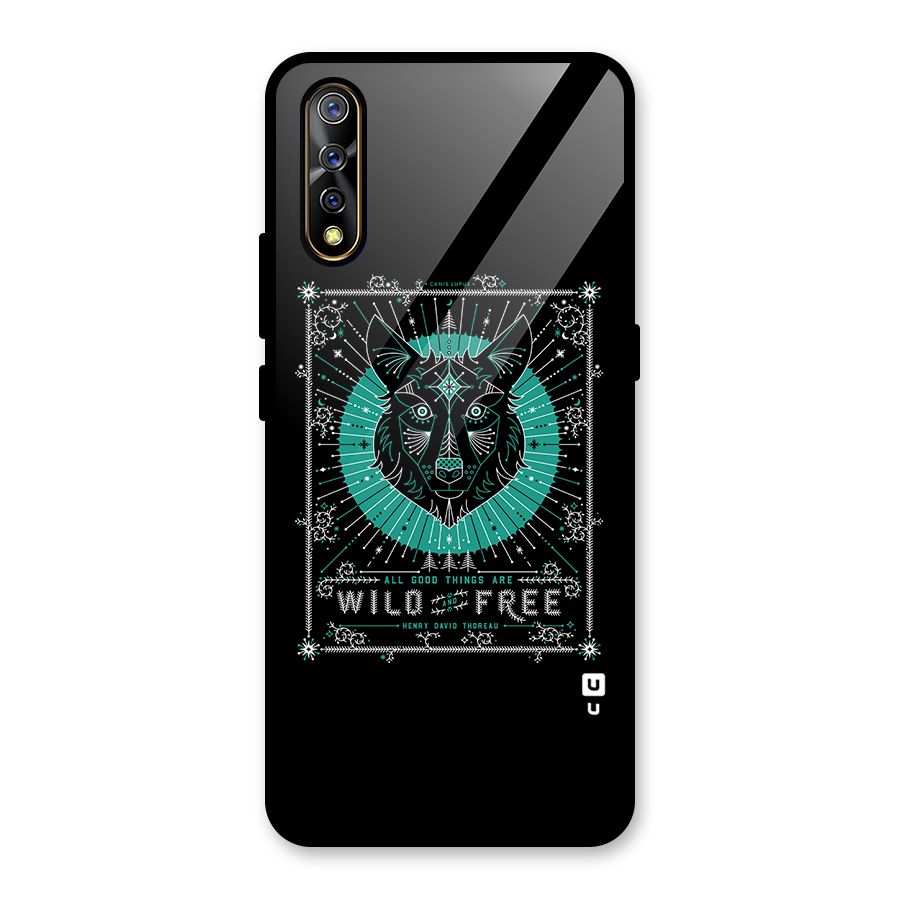 All Good Things Wild and Free Glass Back Case for Vivo S1
