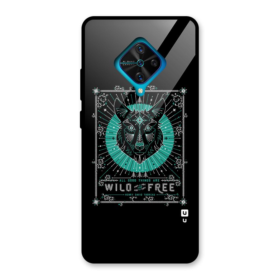 All Good Things Wild and Free Glass Back Case for Vivo S1 Pro