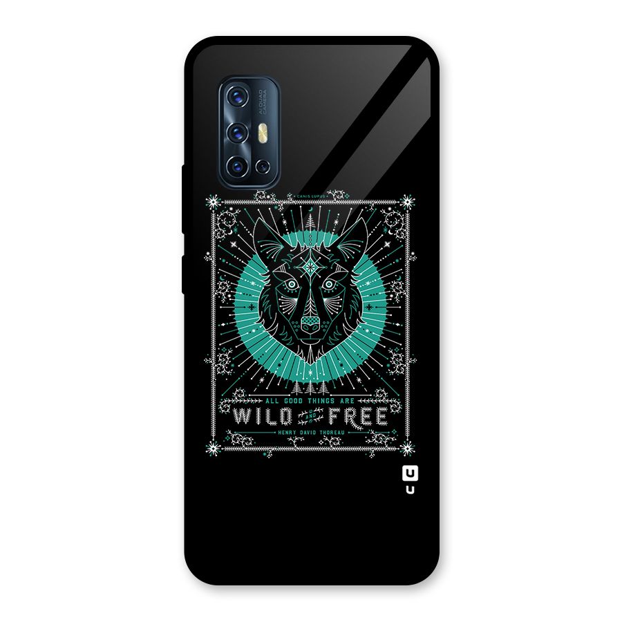 All Good Things Wild and Free Glass Back Case for Vivo V17
