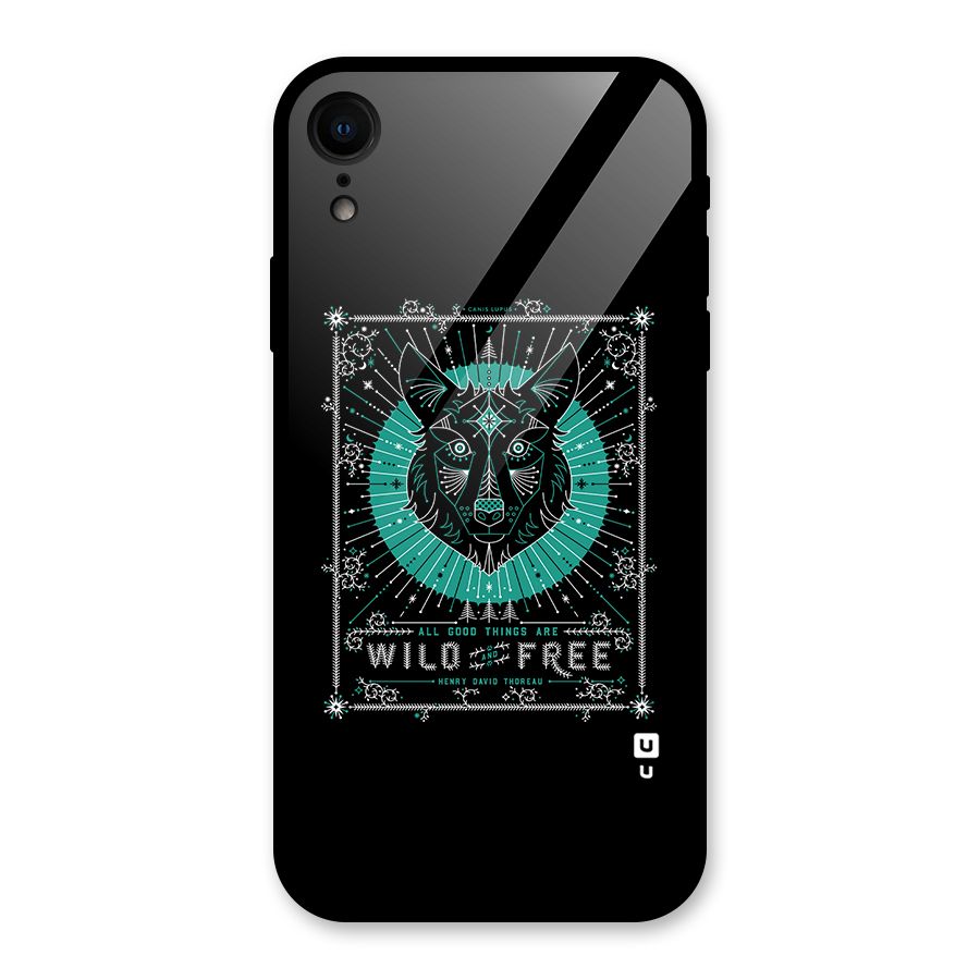 All Good Things Wild and Free Glass Back Case for XR