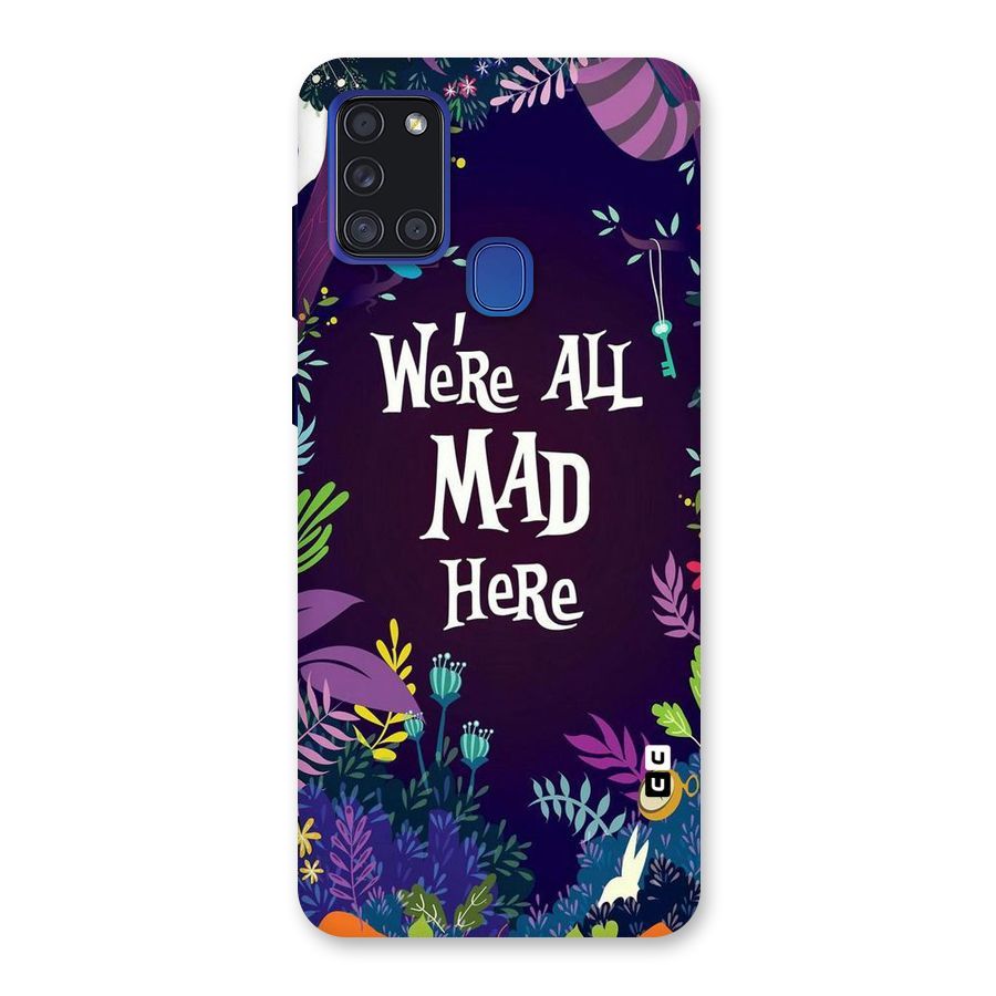 All Mad Back Case for Galaxy A21s