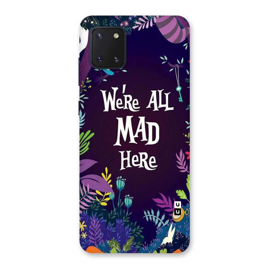 All Mad Back Case for Galaxy Note 10 Lite