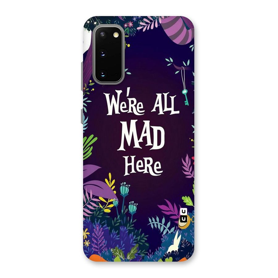 All Mad Back Case for Galaxy S20