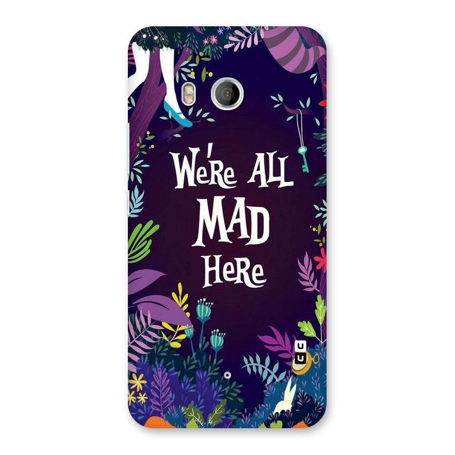 All Mad Back Case for HTC U11