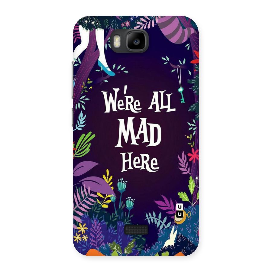 All Mad Back Case for Honor Bee