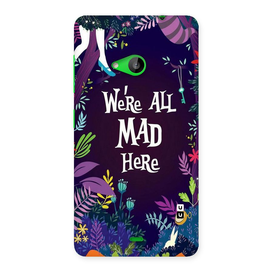 All Mad Back Case for Lumia 535