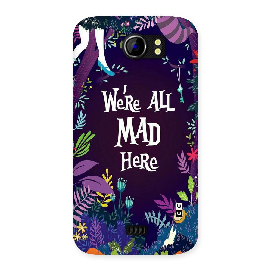 All Mad Back Case for Micromax Canvas 2 A110