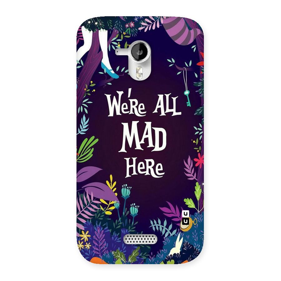 All Mad Back Case for Micromax Canvas HD A116
