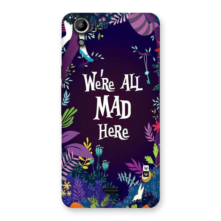 All Mad Back Case for Micromax Canvas Selfie Lens Q345