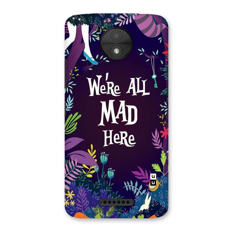 All Mad Back Case for Moto C