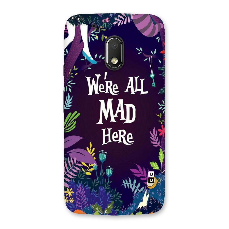 All Mad Back Case for Moto G4 Play