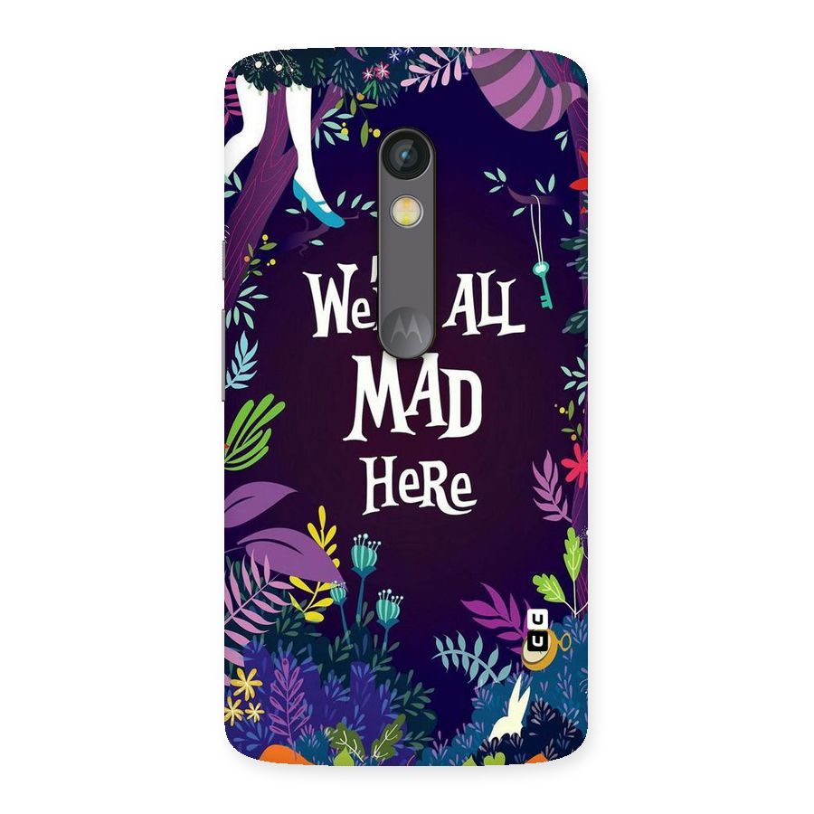 All Mad Back Case for Moto X Play