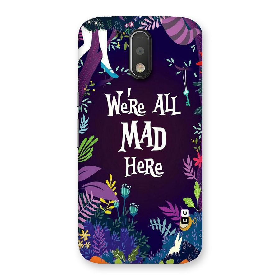 All Mad Back Case for Motorola Moto G4 Plus