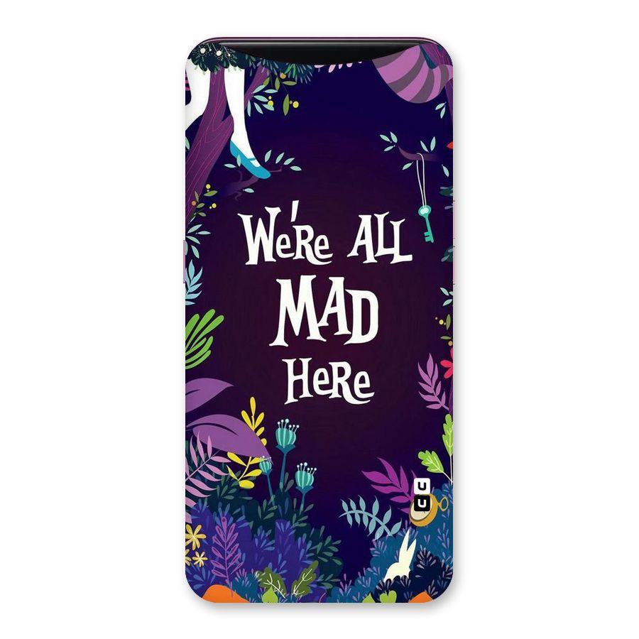 All Mad Back Case for Oppo Find X