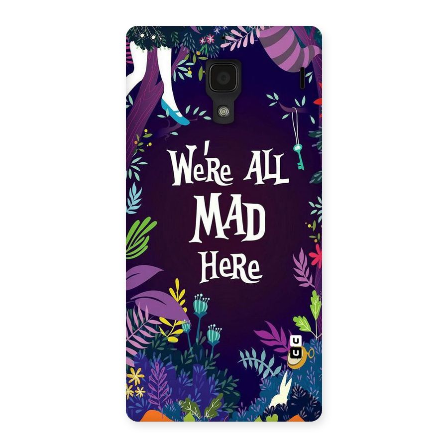 All Mad Back Case for Redmi 1S