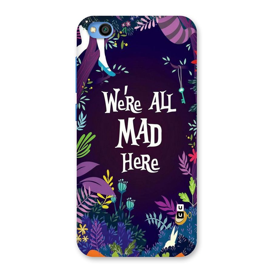 All Mad Back Case for Redmi Go