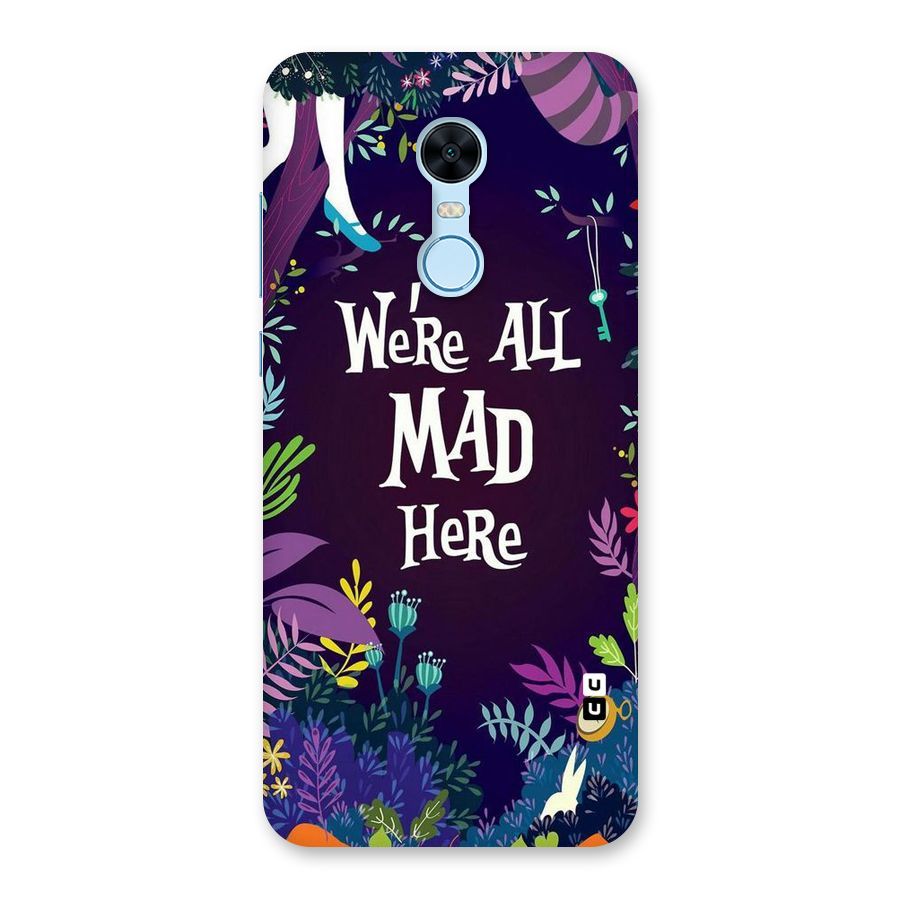 All Mad Back Case for Redmi Note 5