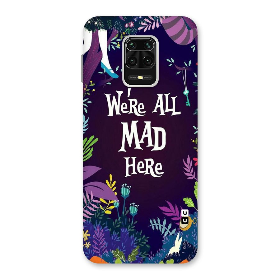 All Mad Back Case for Redmi Note 9 Pro Max