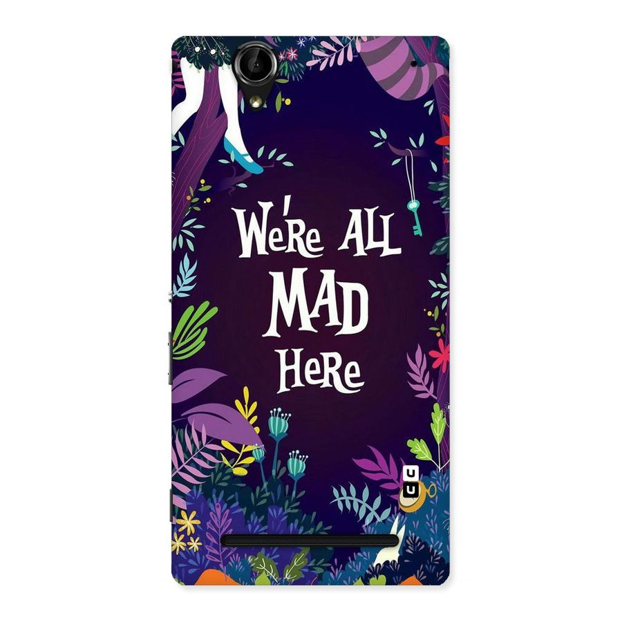 All Mad Back Case for Sony Xperia T2