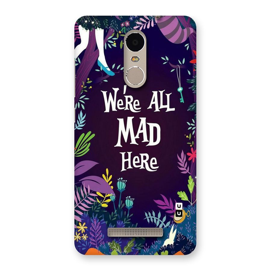 All Mad Back Case for Xiaomi Redmi Note 3