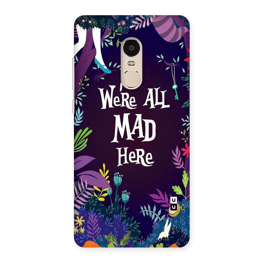 All Mad Back Case for Xiaomi Redmi Note 4