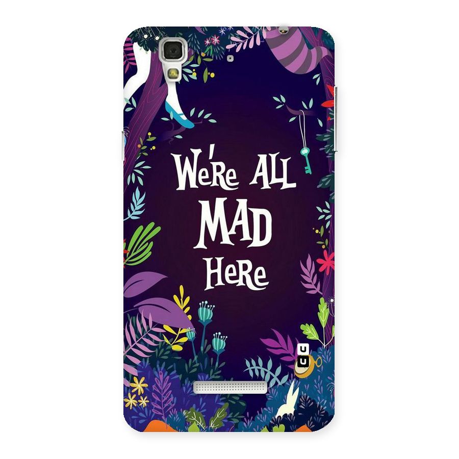 All Mad Back Case for Yu Yureka