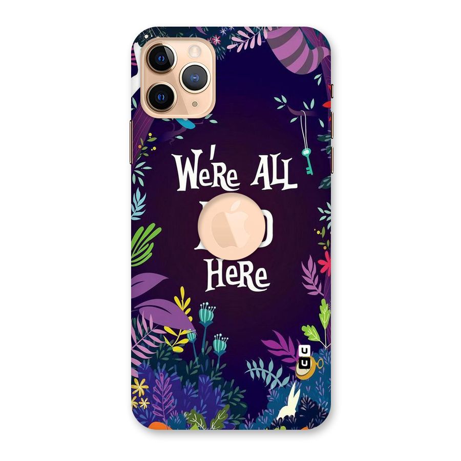 All Mad Back Case for iPhone 11 Pro Max Logo Cut