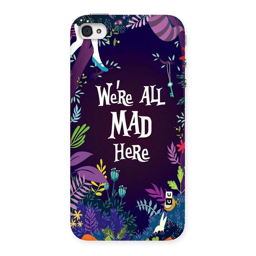 All Mad Back Case for iPhone 4 4s