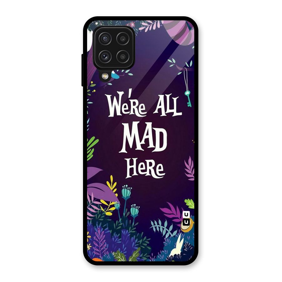 All Mad Glass Back Case for Galaxy A22 4G