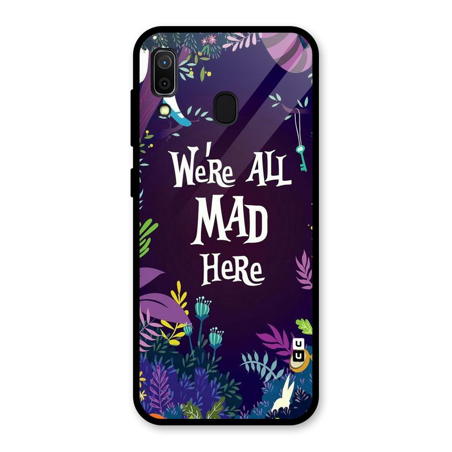 All Mad Glass Back Case for Galaxy A30