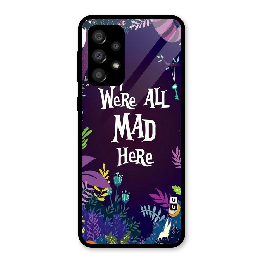 All Mad Glass Back Case for Galaxy A32